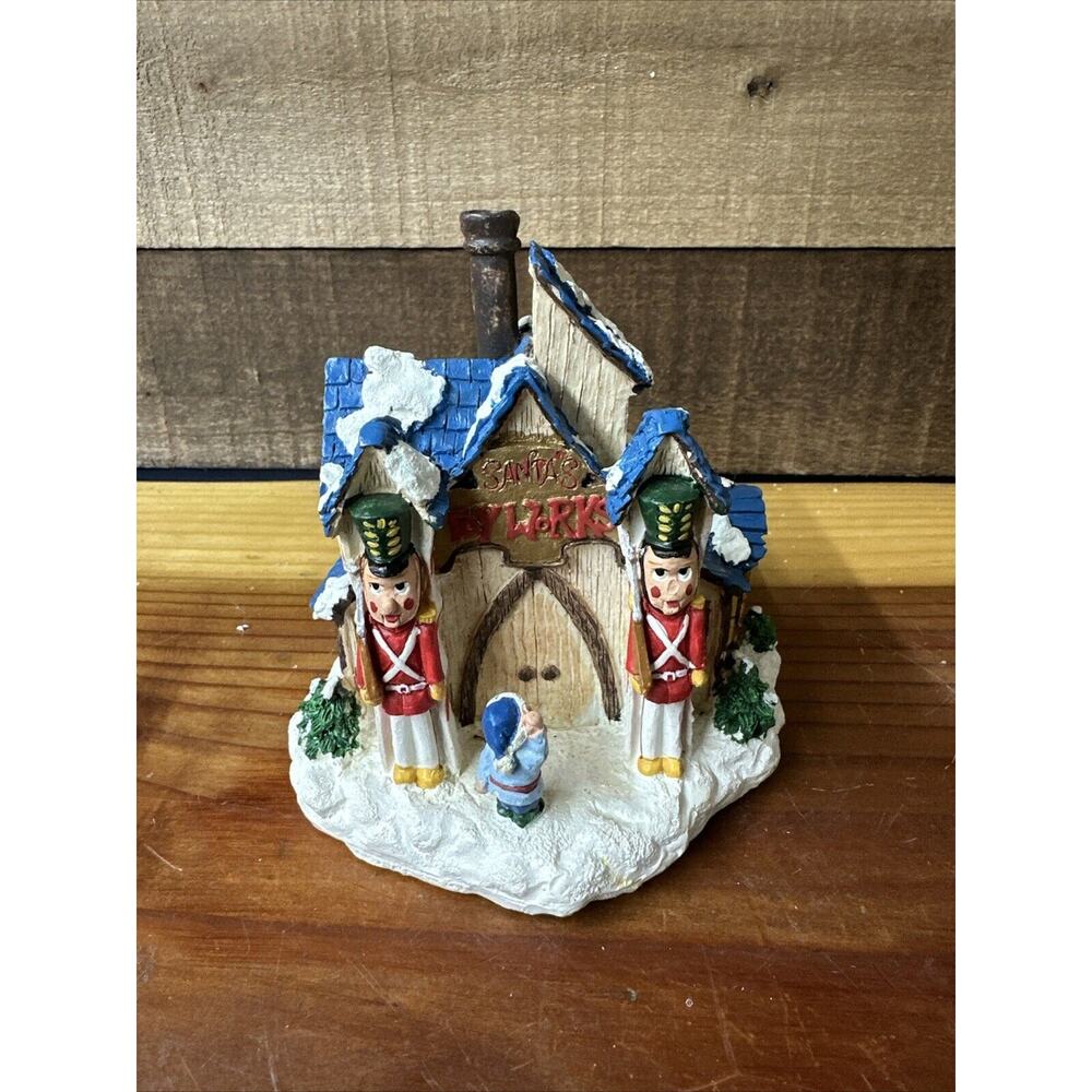 Vintage 1995 Santa's Town at the North Pole Toy Works Original Box